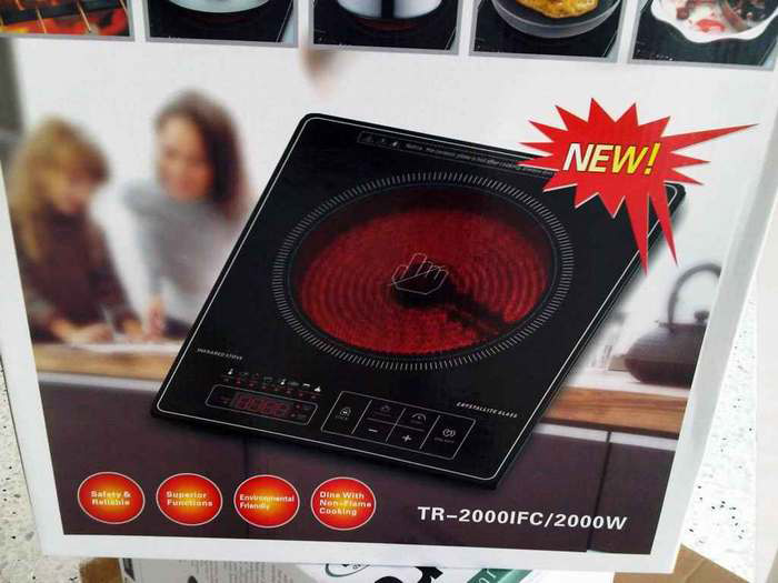 infrared induction cooker